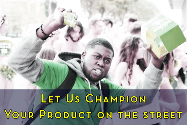 Brand Ambassador Street Sampling team